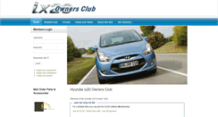 Desktop Screenshot of club-ix20.com